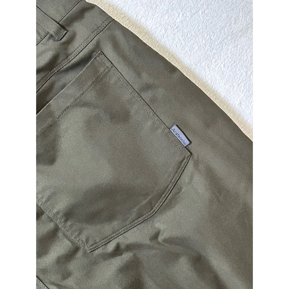 avalanche pants cam701u olive green Traveler Outdoor 34x30 Stretch